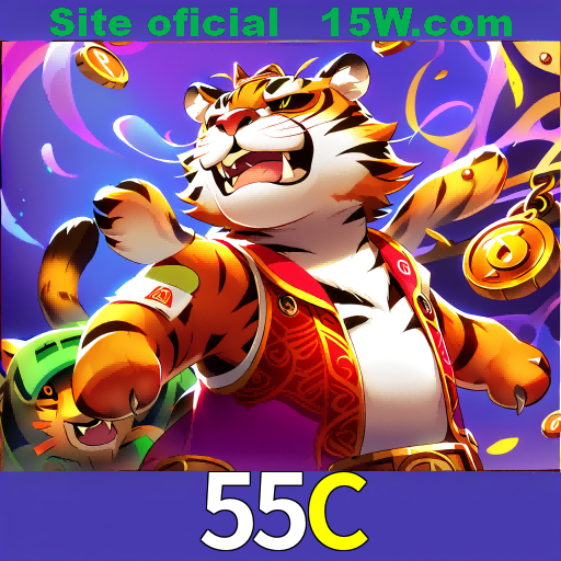 Imagem promocional da 55C mostrando a plataforma e suas vantagens